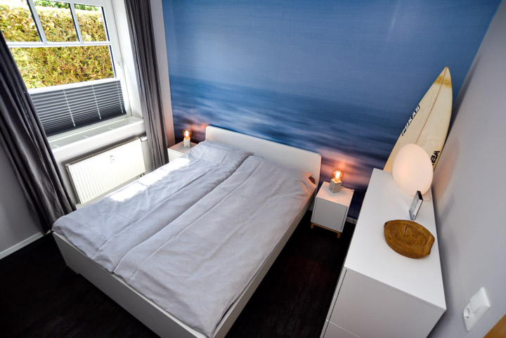 Ferienwohnung Luv un Lee - Schlafzimmer